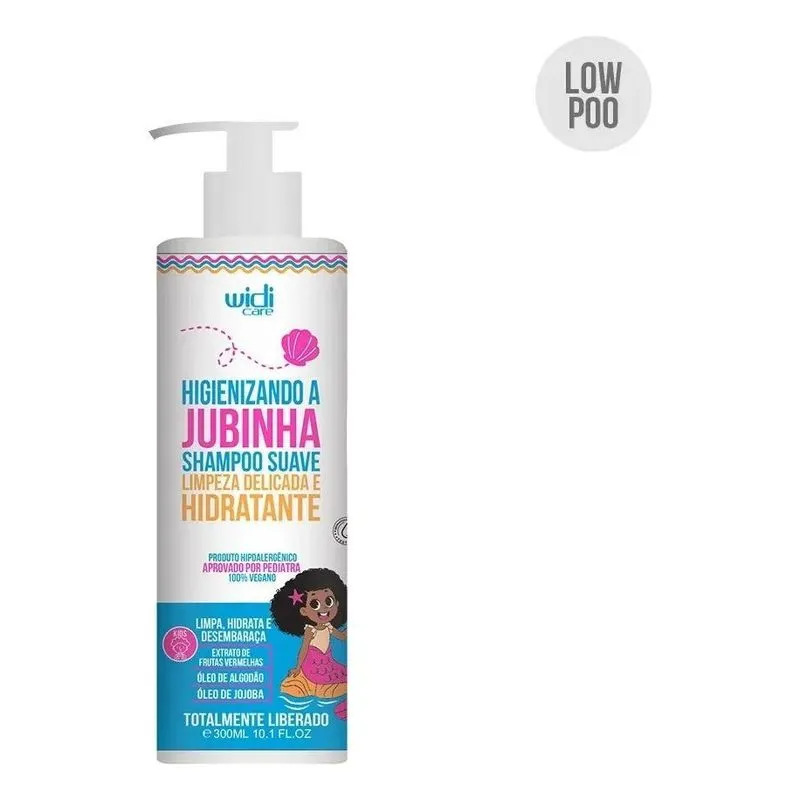 Higienizando A Jubinha Shampoo Suave Limpeza Delicada E Hidr