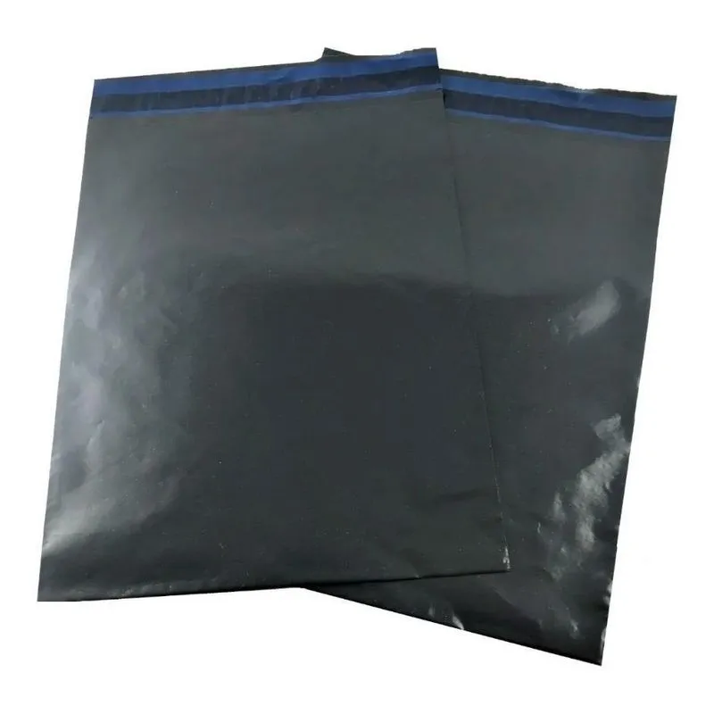 Envelope Plástico De Segurança Sem Bolha 12x18 Reciclado