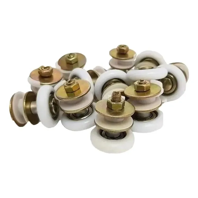 5x Kit 16 Roldana Para Box, Janela E Porta De Vidro 8mm