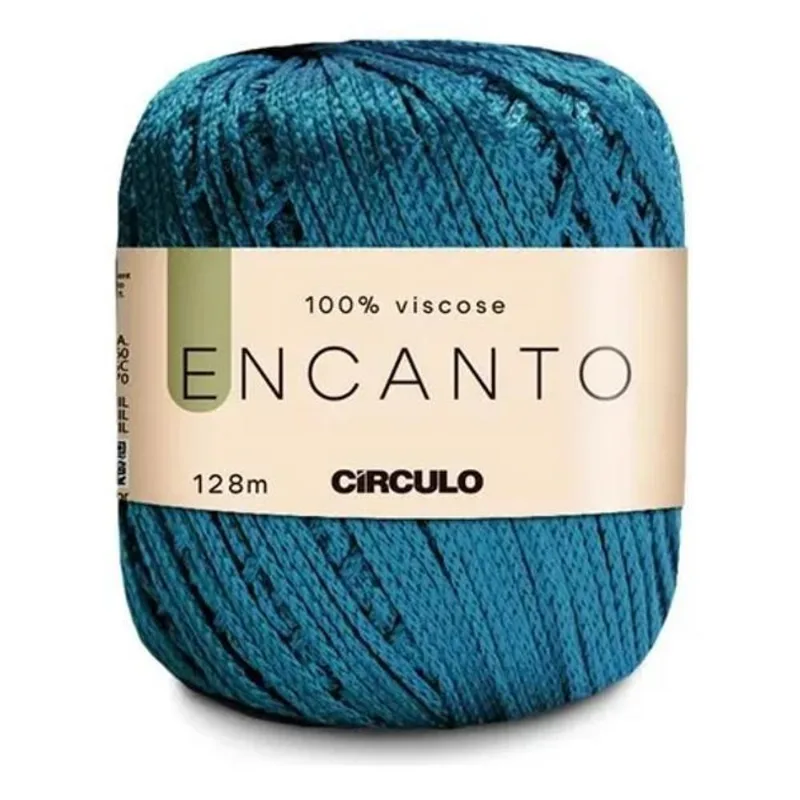 Linha Fio Encanto Para Croche 128m Circulo 10 2307 - Maré