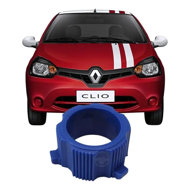 3x Bucha Caixa Direção Mecânica Renault Clio 2000 Até 2014