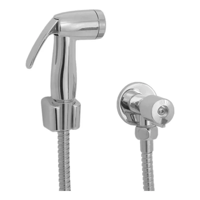 3x Ducha Higiênica Banheiro Registro Metal Completa Qualida
