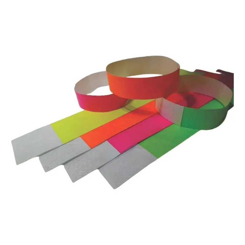 50 Fitas Pulseiras Identificação Festas Eventos Congres Pink