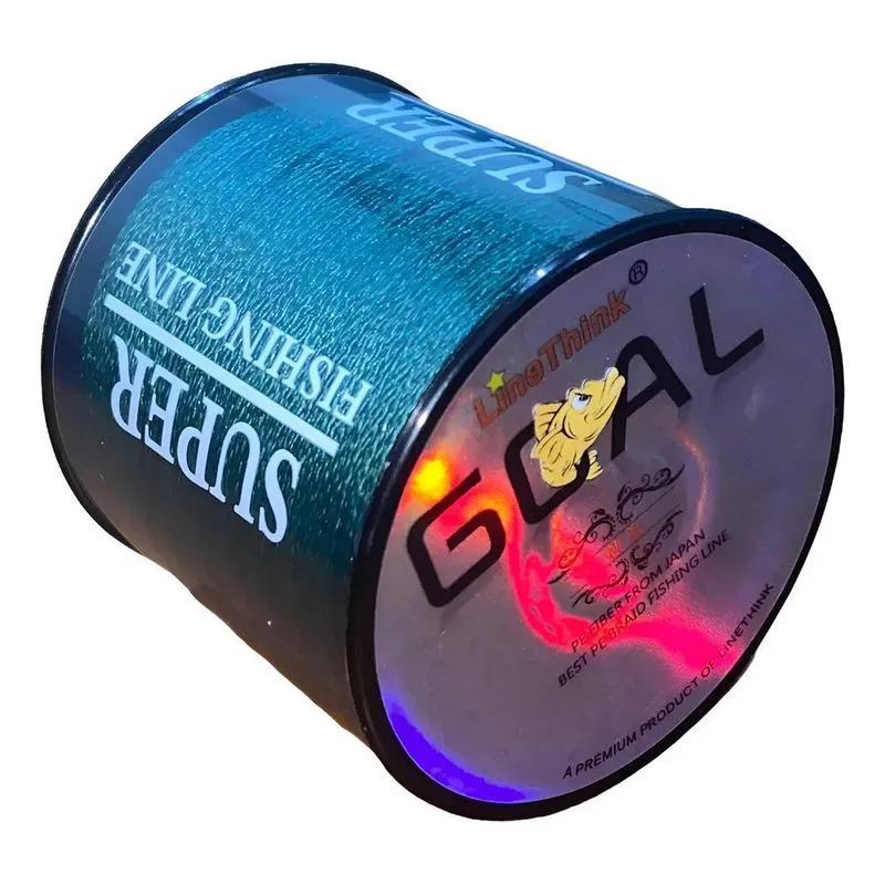 Linha De Pesca Multifilamento 500m 60lb 0.35mm 5.o F Verde