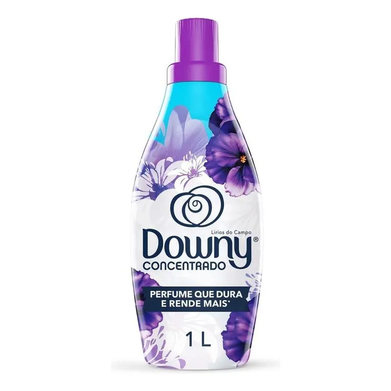 5x Amaciante Downy Concentrado Lírios Do Campo 1l