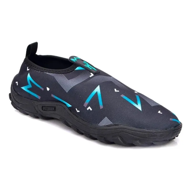 Sapatilha Aquatica Neoprene Tenis Meia Sola Antid Azul 34 Br