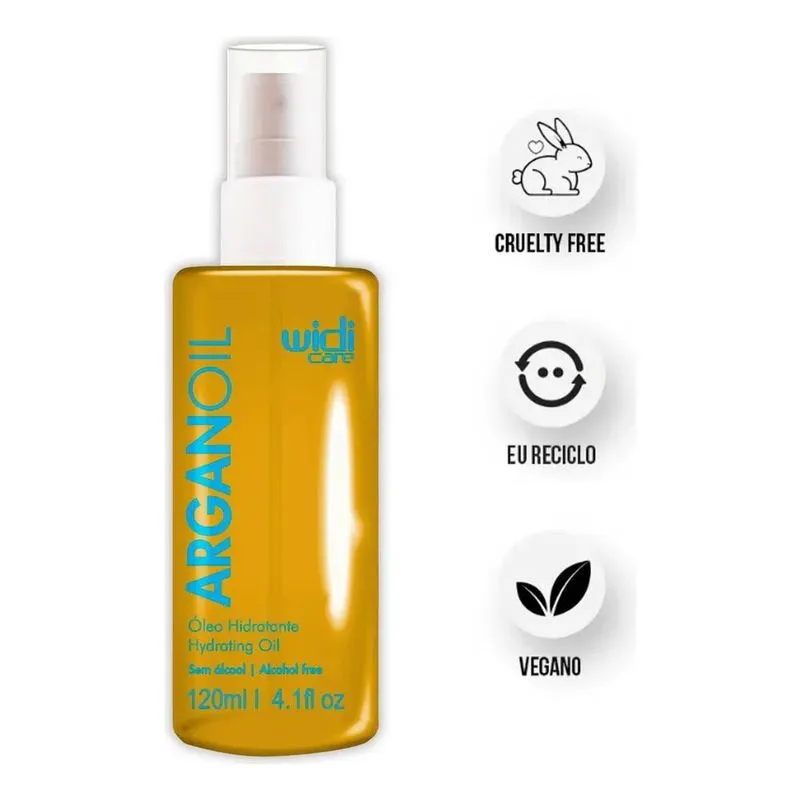 3x Widi Care Argan Oil Óleo Hidratante 120ml