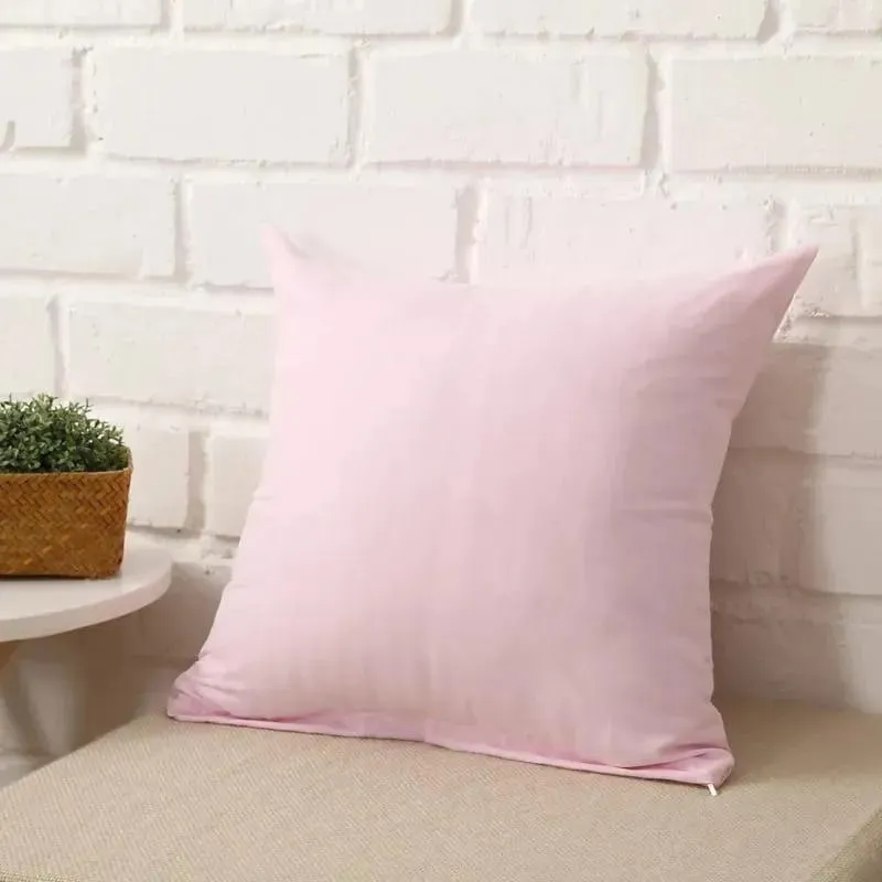 10x 6 Capas De Almofadas 45x45 Lisas Oxford Para Decoração