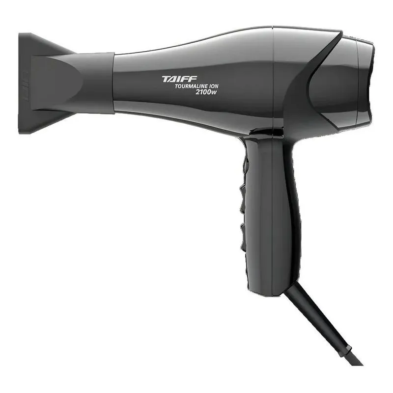 Secador De Cabelos Taiff New Tourmaline Ion 2100w Preto Pro