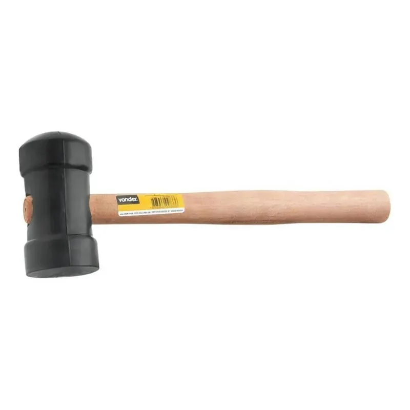 10x Vonder 30.79.008.000 De Borracha 854g Preto