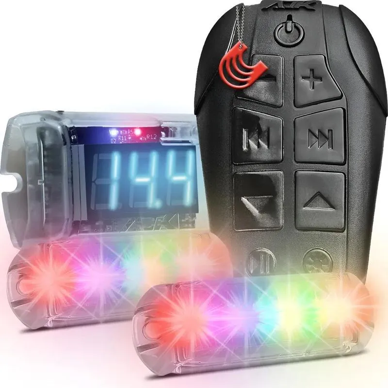Controle Longa Distância + Voltímetro Kit Smart Control Ajk