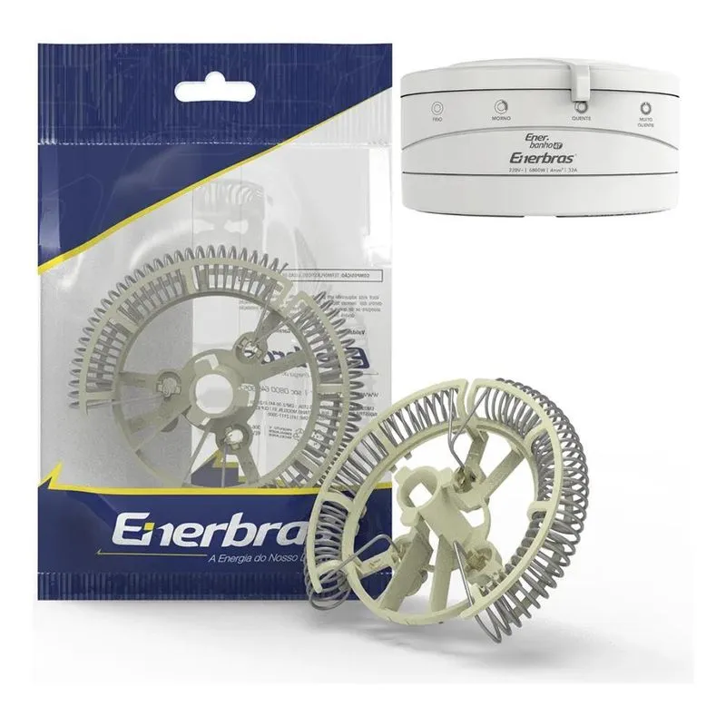 5x Resistência Ducha Enerbanho 4t Enerbras 220v 6800w