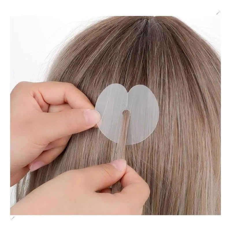 3x Aplicação De Mega Hair Separador De Mecha Profissional 10