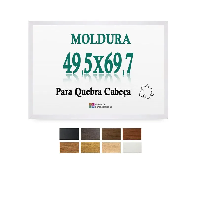 Moldura Quebra Cabeça Grow Puzzle 1000 Peças 49,5 X 69,7 Cm