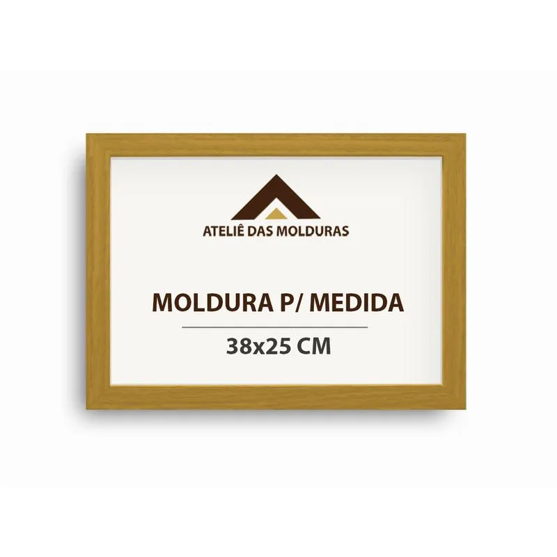 Moldura 25x38 Cm Para Arte Imagem Decorativo Com Petg