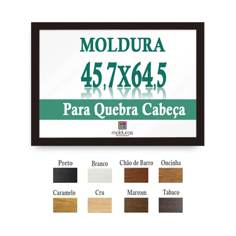Moldura Para Quebra Cabeça Grow 48 Pcs 64,5 X 45,7 Cm C/petg