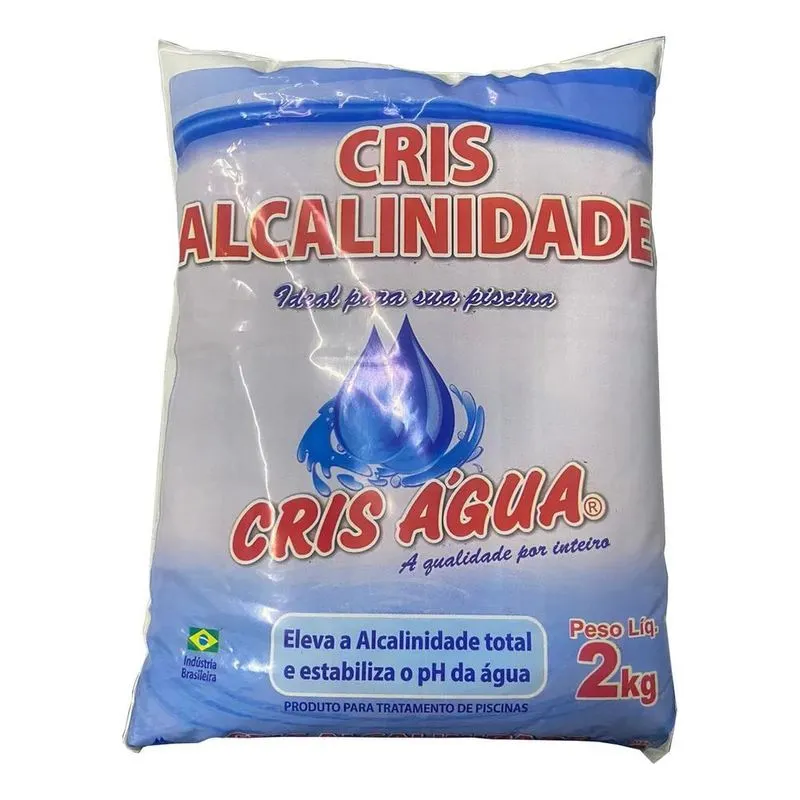 5x Ph Estável Elevador De Alcalinidade 2 Kg Manutenção Pisci