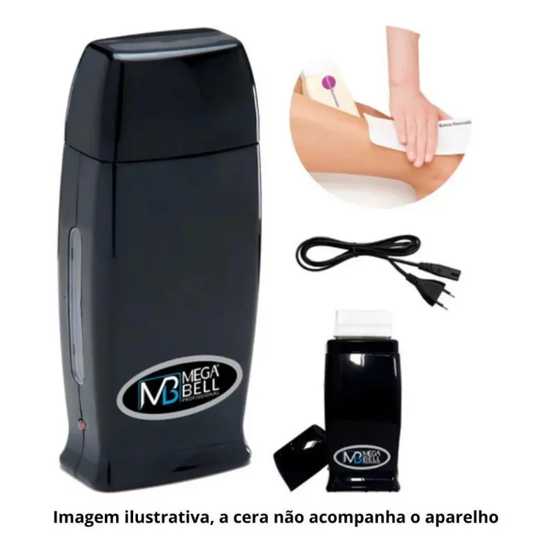 Aquecedor Roll-on Cera Quente Depilador Elétrico Mega Bell C