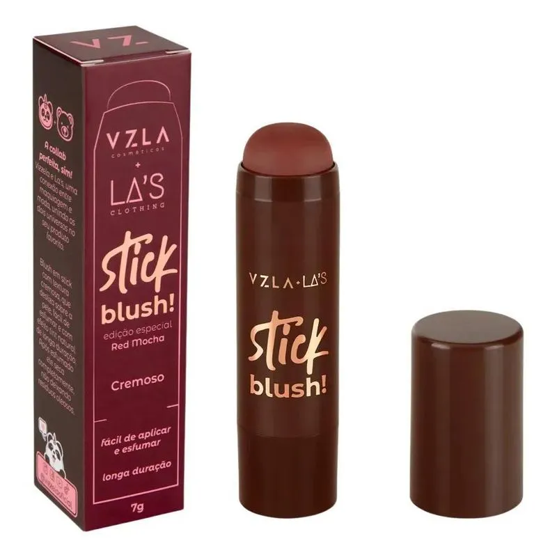 Blush Stick Vizzela E La's - Edição Especial Red Mocha