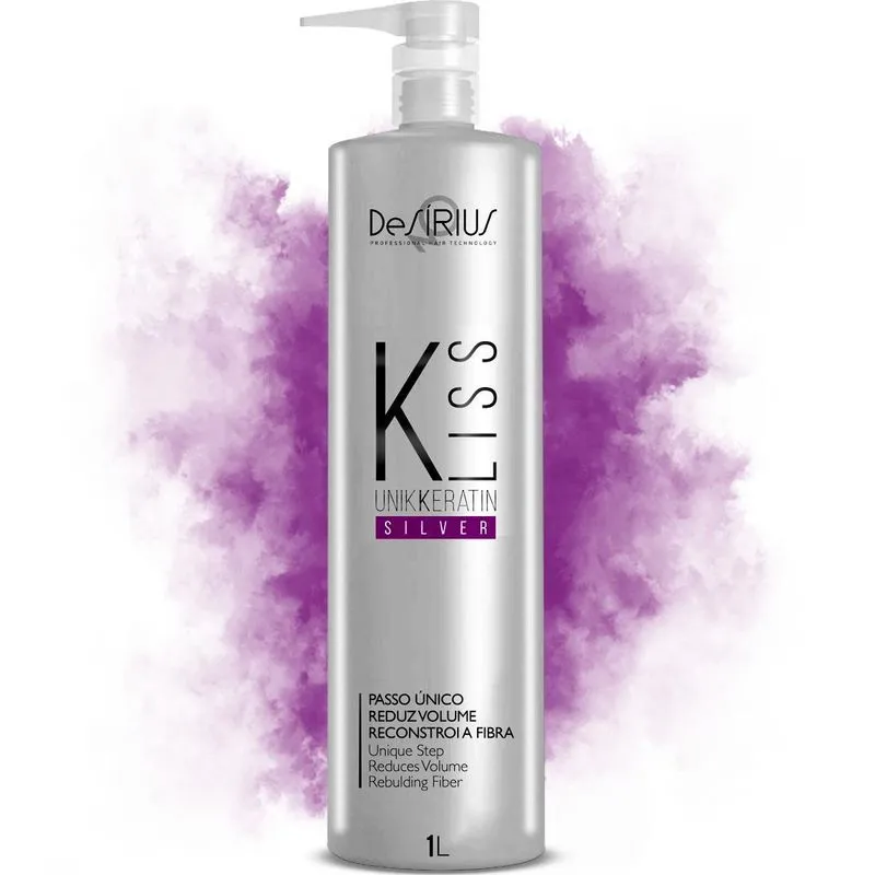 Alisante Para Um Liso Natural K Liss Silver Desirius 1l