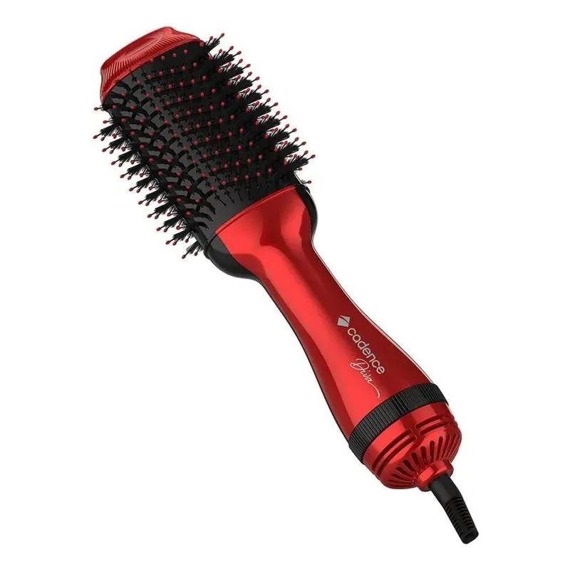 10x Escova Secadora Diva 4 Em 1 Cadence Vermelha Esc704 Cor