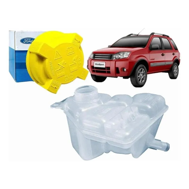 10x Reservatorio Agua + Tampa Ecosport 1.6 2003 A