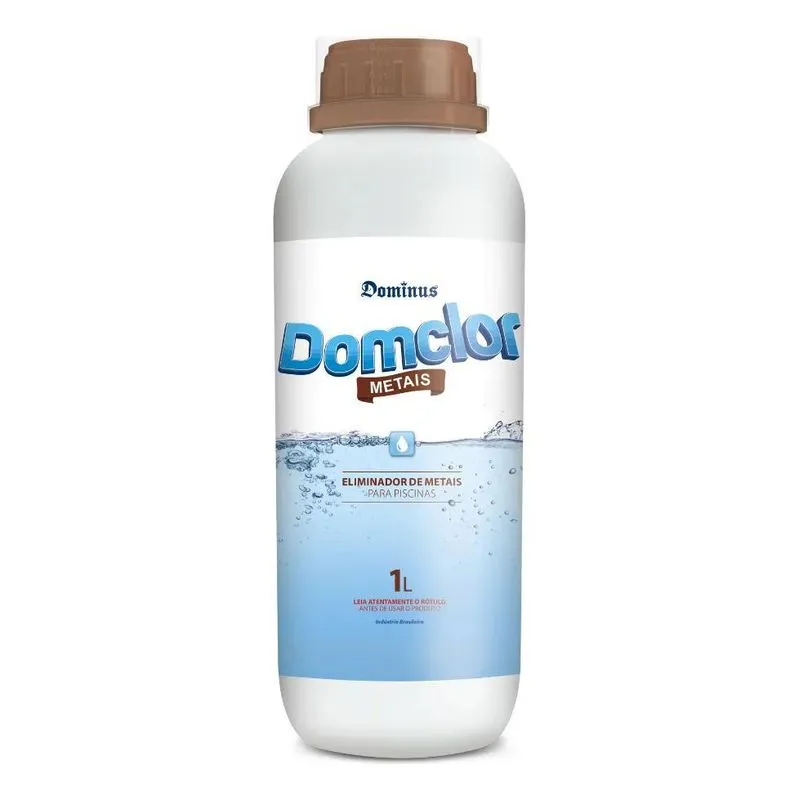 3x Eliminador De Metais Para Piscina (elimina Mancha) - Domc