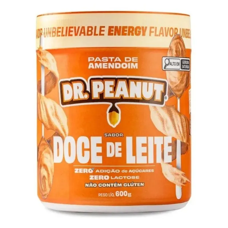 5x Pasta De Amendoim Dr Peanut Novos Sabores Whey Gourmet 60