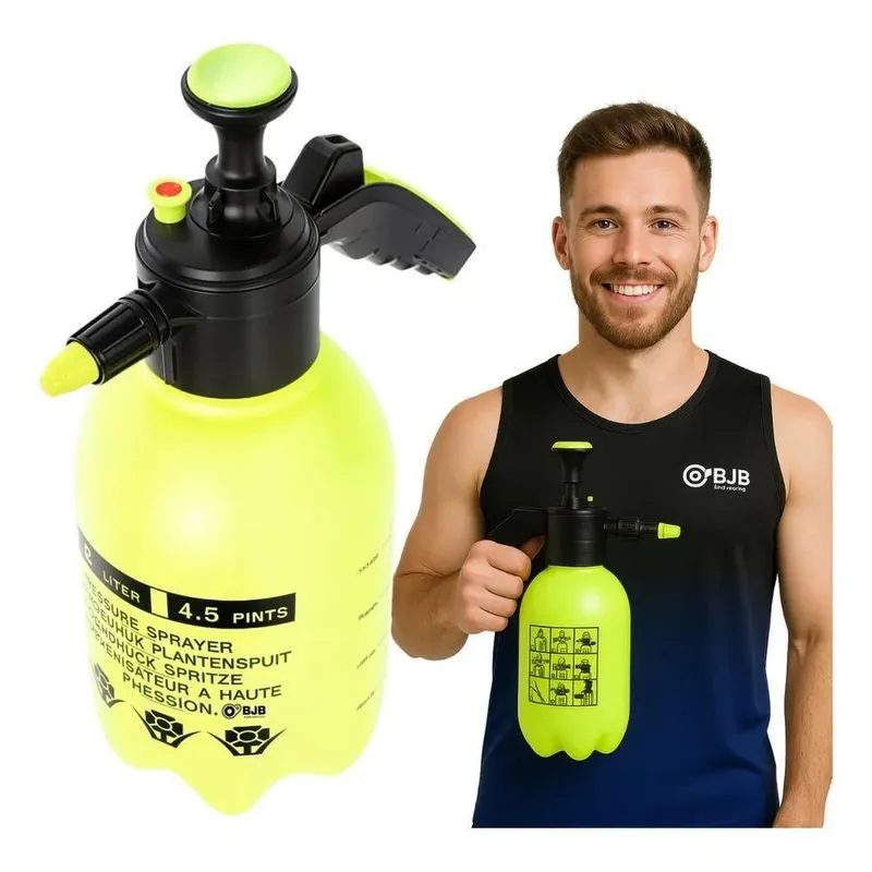 2x Pulverizador Borrifador Spray Água E Químicos Manual, Bom