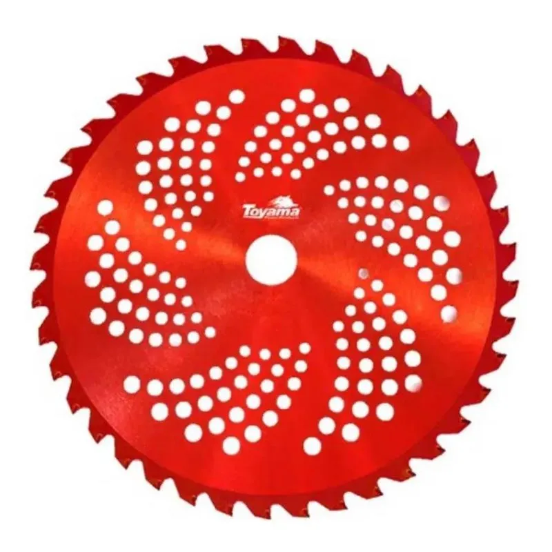 3x Lâmina Para Roçadeira Com 40 Dentes 255 X 25,4 Mm - Toyam