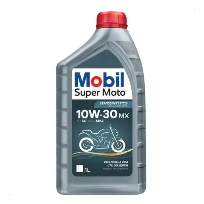 Oleo Mobil Super Moto Semissintetico 10w30 1 Litro