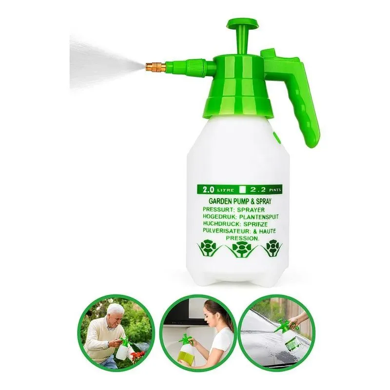 Pulverizador Borrifador Pressão Acumulada 2l Manual Spray