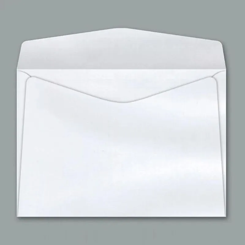 Envelope Carta Comercial S/cep Off Set Branco 11,4 X 16,2 Cm