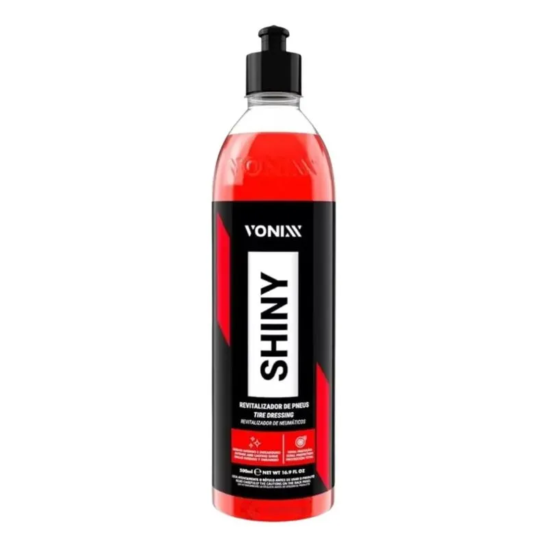 Shiny Revitalizador Pneu Pretinho Longa Duração - Vonixx Cor