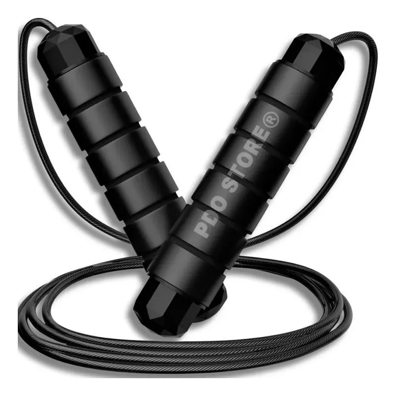 Corda De Pular Cross Speed Rope Rolamento Profissional Fit P