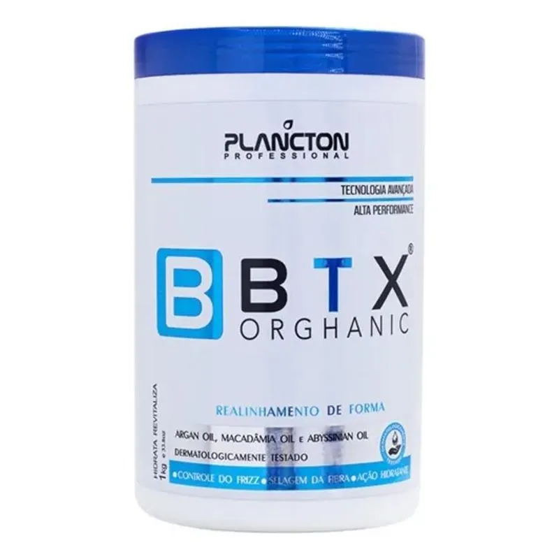 3x Btx Orghanic - Redução De Volume Plancton 1kg