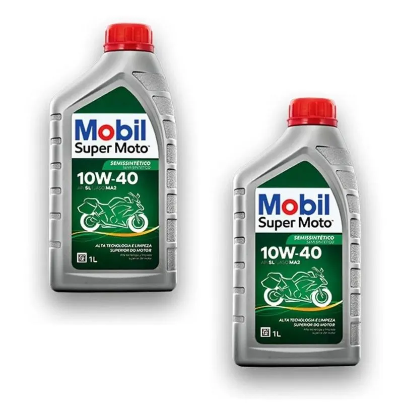 Óleo Mobil 4t Semi Sintético 10w40 Ma2 Api Sl Kawasaki - 2 L