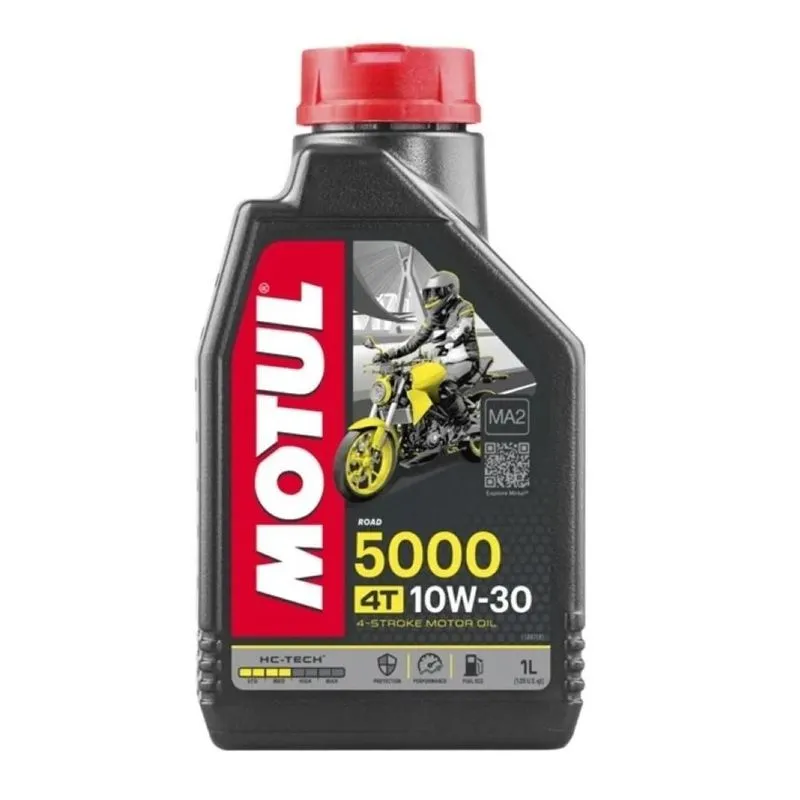 Oleo Semissintetico Motos Motul 5000 10w30 Sl Sj - 1 Litro