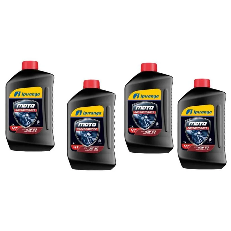 Oleo Semissintetico Ipiranga 10w-30 4t Api Sl - 4 Litros