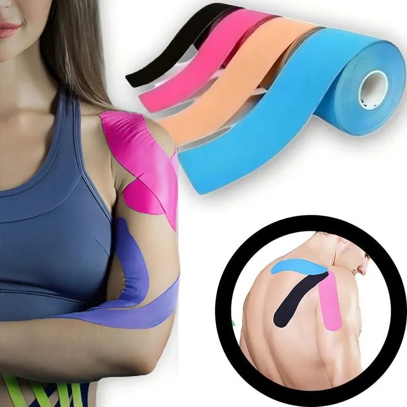 3x Kit 4 Kinesio Tape Fita Bandagem Funcional Cores Sortidas