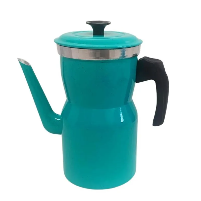 Bule Cafeteira Café Chá Leite Alumínio Bico Grande 1900 Ml