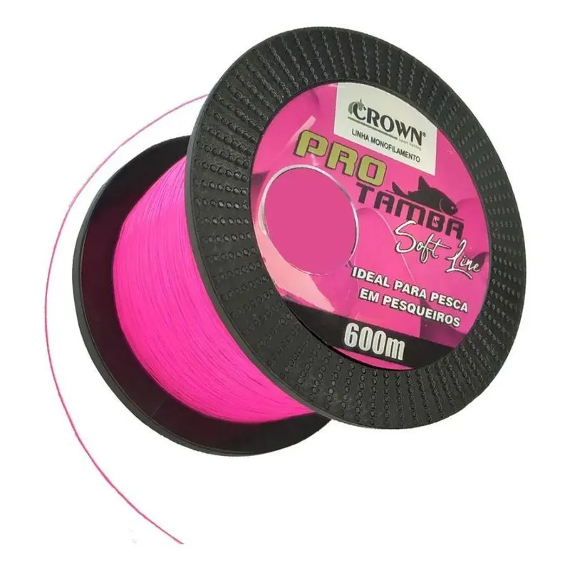 Linha Pro Tamba Soft Novas Cores Monofilamento Pesca 600m