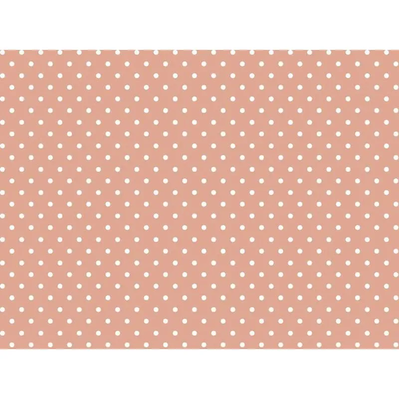 Tecido Tricoline Bolinha Pequena Poá Rose 0,50x1,50 Metro