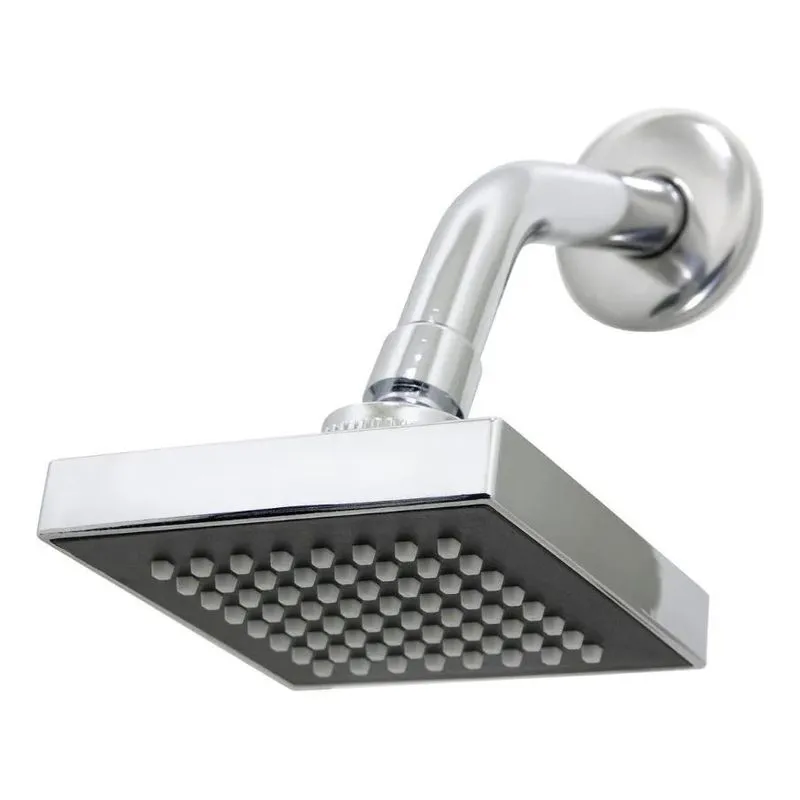 3x Chuveiro Articulado Metal Cromado Soft Rubi Square Bognar