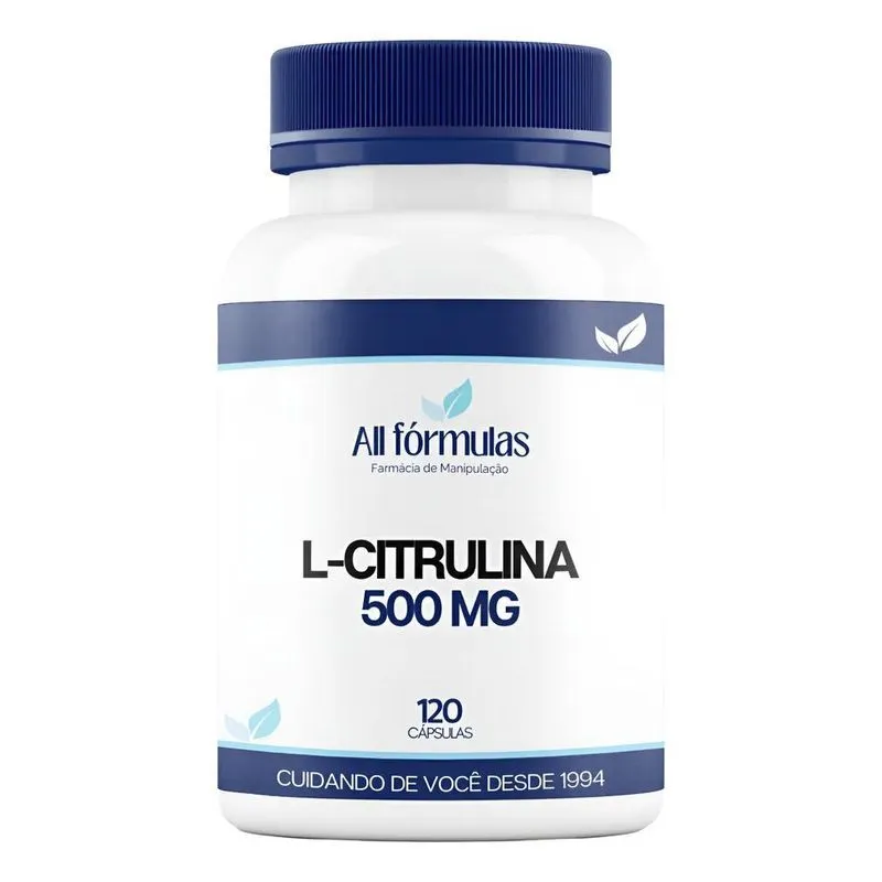 Autêntica L-citrulina 500 Mg 120 Cápsulas - Pura