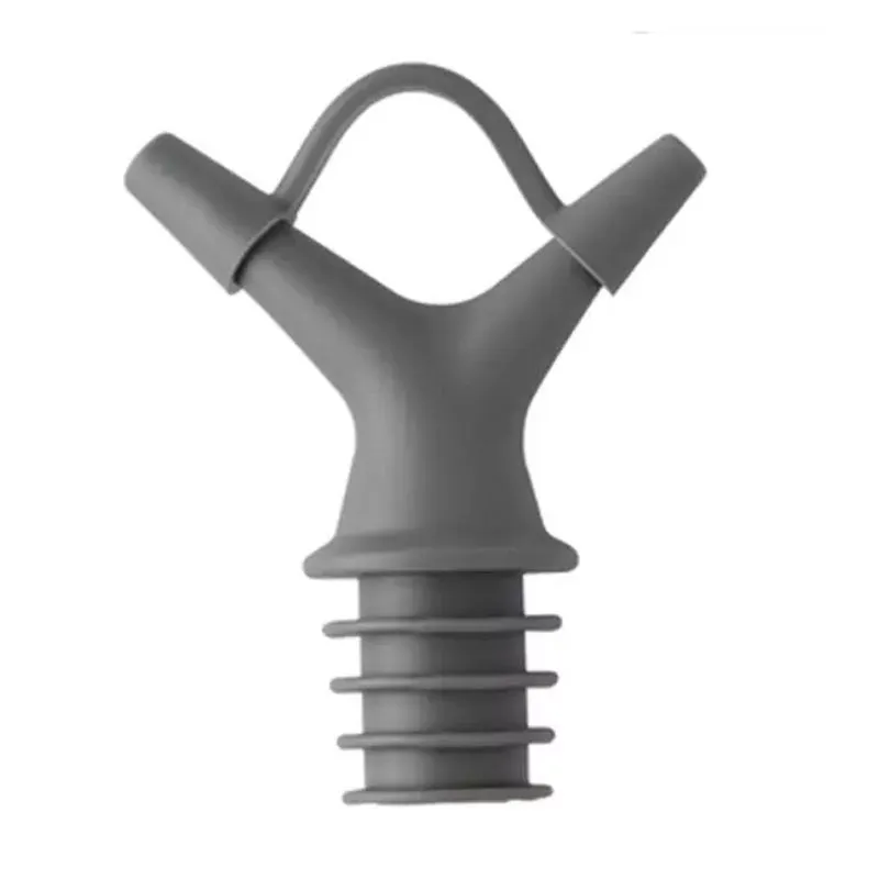 Bico Dosador Duplo Silicone Azeite Vinagre E Galheteiros