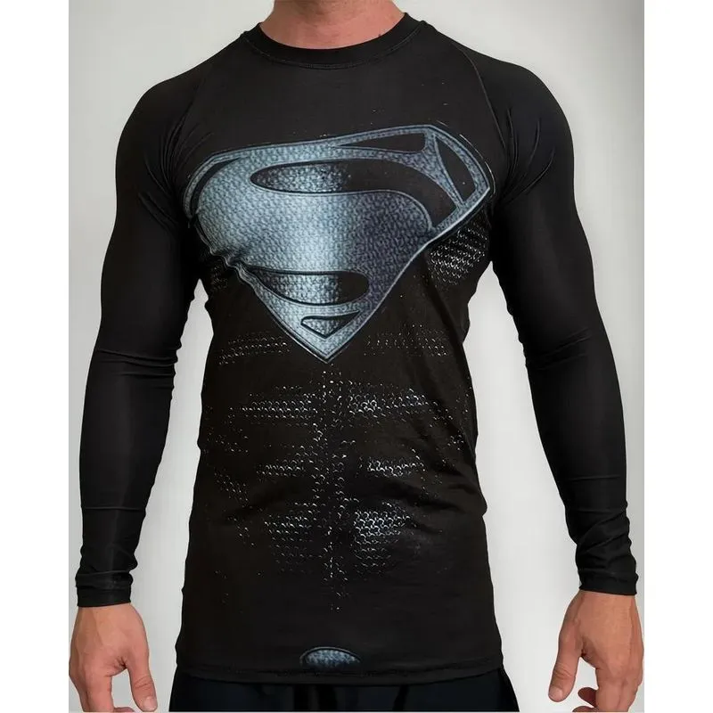 Rash Guard Superman Masculina Atlética