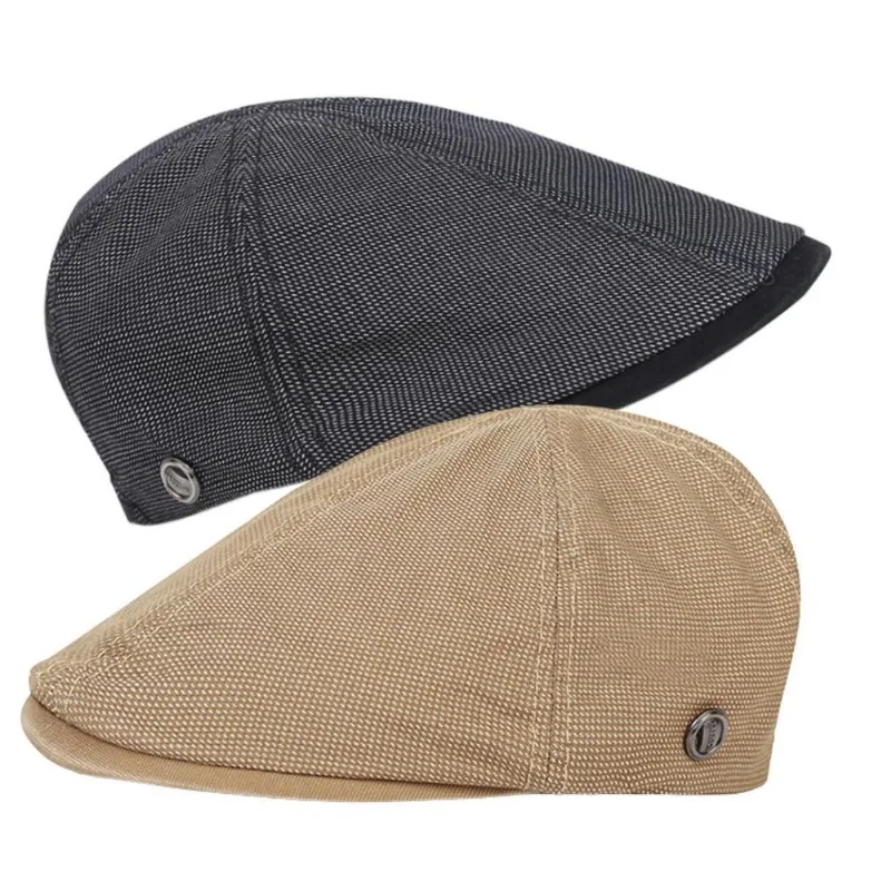 Kit Boinas Masculina Italiana Atemporal Casual Luxo 2 Peças