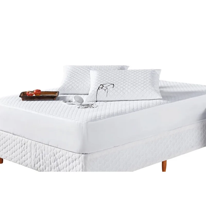 Capa Protetora De Cama King Impermeável Matelado