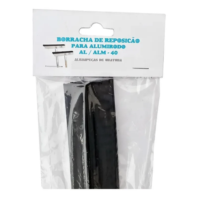 Refil Borracha Para Rodo De Alumínio 40cm Primeira Qualidade
